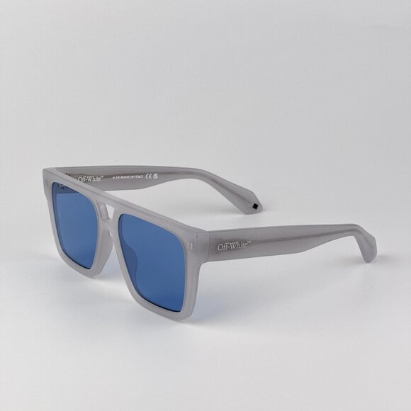 Off-White SPRINGFIELD Sunglasses – Grey Square Frame Blue | Model OERI133 0945 - Picture 6 of 9